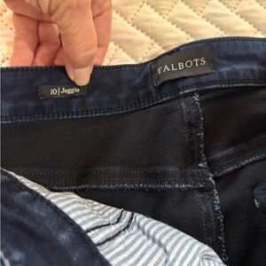 Talbots Navy Jeggings